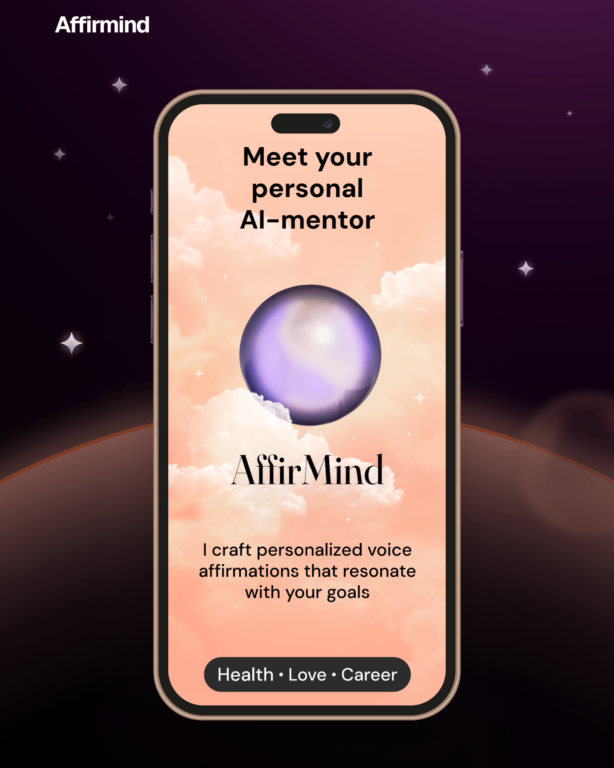 AI-powered affirmation app