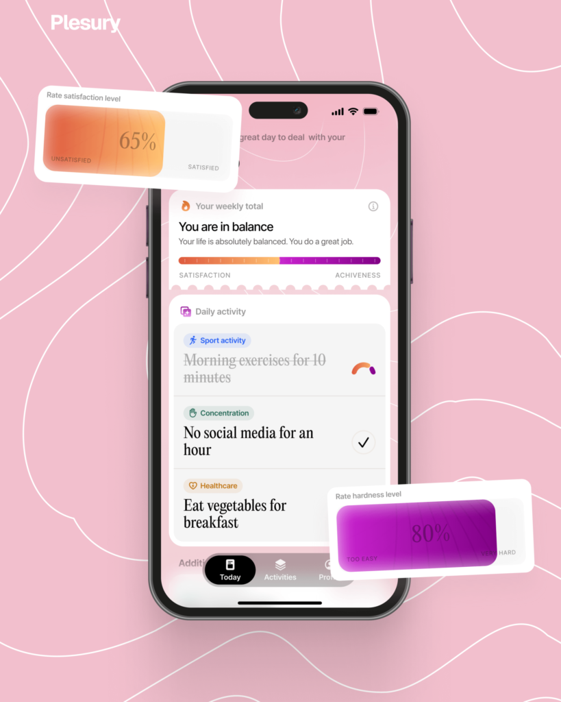 Wellness tracking app